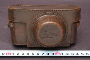 4464 純正品 ライカ Leica 本革 Ⅱc Ⅲc 他 バルナックライカ用 ケース