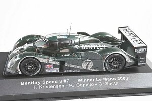 ixo イクソ 1/43 Bentley ベントレー スピード8 ルマン LM 2003 優勝 #7 LM2003