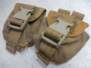 X18 訳あり特価！◆MOLLE II HAND GRENEDE POUCH2個◆米軍◆サバゲー！