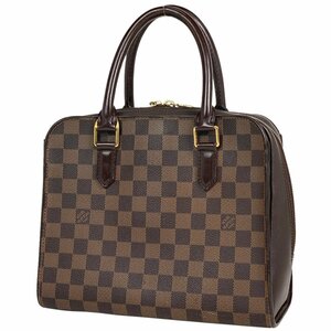 ルイ・ヴィトン Louis Vuitton トリアナ 手提げ ハンドバッグ ダミエ ブラウン N51155 レディース 【中古】