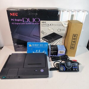 美品 NEC PCエンジン DUO PI-TG8 完動品 メンテ済み 箱、説明書あり PC Engine DUO