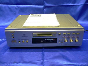 DENON／デノン　MDレコーダー　【DMD-1600AL】PCM AUDIO/MiniDisc RECORDER　動作OK　美品