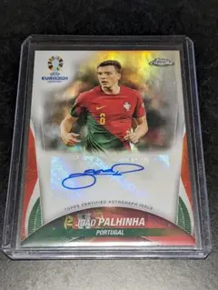 topps chrome euro ジョアン・パリーニャ サインカード