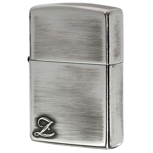 Zippo ジッポライター アルファベット イニシャル The alphabet Z シルバーいぶし 80034 メール便可