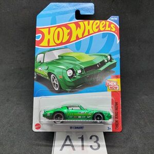 A13 1円～ 激レア 格安【スーパートレジャーハント】ホットウィール STH treasure リアルライダー camaro カマロ Chevrolet シボレー 81