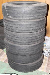 トラックタイヤ　ダンロップ　ENASAVE　SPLT38　205/75R16　6本セット　2014年製