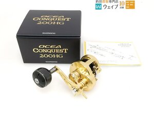 シマノ 23 オシアコンクエスト 200HG 右巻 未使用品