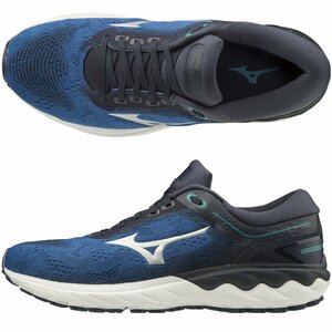 969681-MIZUNO/ウエーブスカイライズ メンズ ランニングシューズ マラソン ジョギング/27.0