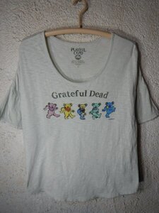 to3337 Grateful Dead　PLAYFUL CEPO　グレイトフル　デッド　2013　レディース　半袖　カットソー　tシャツ　ダンシングベア　人気