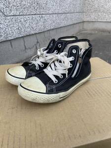 CONVERSE コンバース チャイルドオールスター ハイカット スニーカー 21センチ　黒　子供服