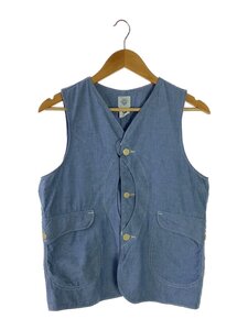 POST OVERALLS◆ROYAL TRAVELER/ロイヤルトラベラー/USA製/ベスト/XS/コットン/IDG//