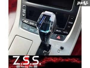 ☆Z.S.S. クリスタル シフトノブ LED イルミネーション 7色 USB 充電式 M8 M10 M12 汎用 新品 即納 在庫有り ヴァンガード ZSS