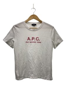 A.P.C.◆Tシャツ/S/コットン/WHT/4114323/日本製