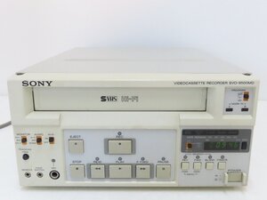 140☆SONY ソニー SVHS Videocasette Recorder ビデオカセットレコーダー SVO-9500MD◇1210-446