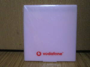 新品 未使用 vodafone 手鏡 ピンク (H-150)