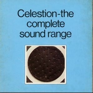 Celestion 70年代スピーカーカタログ セレッション 管4505