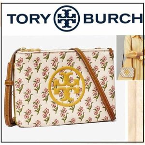 新品　TORY BURCH ペリーボンベ ダブルジップ ショルダーバッグ 84043 ミニバック