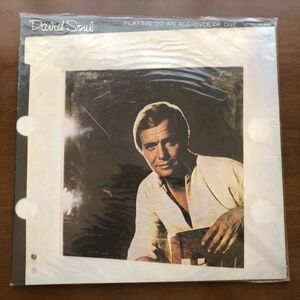 ■即決■DAVID SOUL デヴィッド・ソウル PLAYING TO AN AUDIENCE OF ONE■レコード