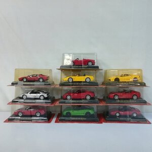 mF697b [まとめ] アシェット 1/43 599 Hy-Kers F430 スパイダー 599 GTB フィオラノ 550 マラネロ 他 | ミニカー T