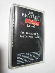 【カセットテープ】 THE BEATLES / ★未開封★ LIVE AT THE STAR-CLUB 1962 VOL.I US版 ザ・ビートルズ