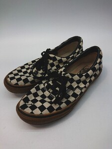 ◇ VANS ヴァンズ AUTHENTIC デッキスタイル ローカット スニーカー シューズ サイズ24.5 ホワイト ブラック レディース E