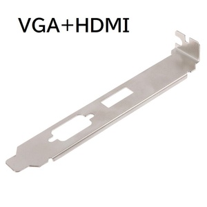 ビデオカード用フルハイトブラケット VGA+HDMI グラボ交換用ブラケット【I4】