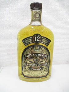 (7302) シーバスリーガル 12年 フラスクボトル CHIVAS REGAL 500ml 43%
