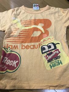 JAM ポップ　Tシャツ　130 オレンジ