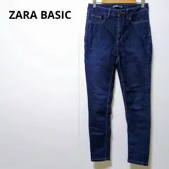 美品♡ ZARA BASIC デニム　ストレートパンツ　レディース　送料無料