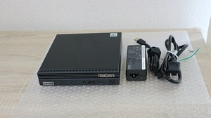 ★美品！Lenovo 小型PC ThinkCentre M70q (Corei5-10400T/8G/SSD256G/Win11)★M43