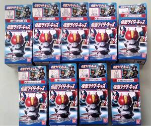 仮面ライダーキッズ 電王登場編 全9種 セット フィギュア 食玩　仮面ライダーカブト ガタック 仮面ライダー電王