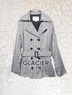 【GLACIER】 グラシア　ウール混合ジャケット　 Lサイズ