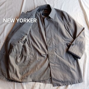 良品 NEW YORKER ステンカラーコート ジャケット レディース メンズ