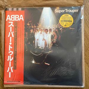 ABBA LP 美盤 スーパー　トゥルーパー　レコード