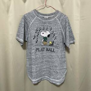 ★新品★ブリーズ　スヌーピー　ベースボール　トップス　140 Tシャツ　半袖Tシャツ