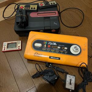 ツインファミコン　ゲームウォッチ　ブログ崩し　【動作未確認　ジャンク　まとめて　ファミコン　昭和レトロ　ゲーム　任天堂】