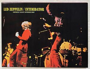 LED ZEPPELIN / レッド・ツェッペリン / INTIMIDATOR / Live in Montreux, Switzerland, March 7, 1970 / EMPRESS VALLEY