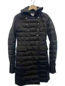 MONCLER◆ダウンジャケット/O/-/BRW/無地