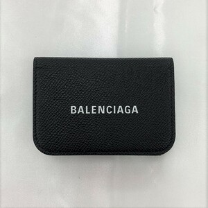 新品　BALENCIAGA　バレンシアガ　財布　EVERYDAY　ミニウォレット　ノアール　送料無料