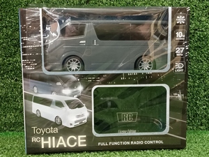 未使用 未開封 ハック HAC ラジコンカー RCトヨタハイエース スペシャルエディション HAC4079 グレー ⑨ ラジコン 電動RCカー