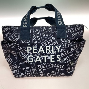 ◎◎ PEARLY GATES パーリーゲイツ ステッカー柄 カードバッグ やや傷や汚れあり