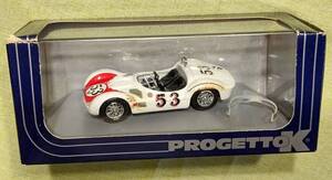 イタリア製 1/43 PROGETTO K プロジェット K マセラティ Maserati Tipo 61 Birdcage Bill Krause Winner Riverside 1960 優勝車 #53 