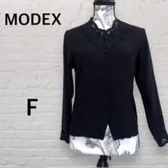 モデックス　MODEX 【F】レース　ジャケット　フォーマル  長袖　黒