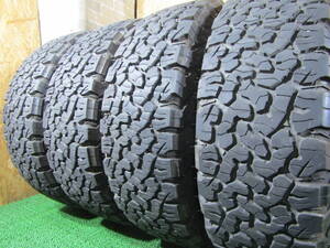 札幌発☆最落なし★BF Goodrich All-Terrain KO2 LT225/70R16 4本 ホワイトレター 売切り