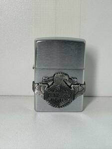 1円〜 未使用 ZIPPO 1998年製 ハーレーダビッドソン イーグルメタル エンブレム