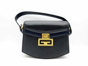 ★ 中古 GIVENCHY ジバンシー ジバンシィ バニティバッグ ハンドバッグ ボックス型 ブラック