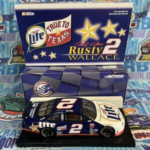 1/24 ACTION アクション 1999 Miller Lite TRUE TO TEXAS ミラービール #2 FORDフォード トーラス ナスカー 当時物 ミニカー アメ車