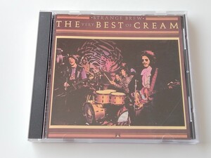 【美品】CREAM / STRANGE BREW: THE VERY BEST OF CREAM CD POLYDOR US 811639-2 83年ベスト,Eric Clapton,Jack Bruce,Ginger Baker,