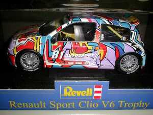 Revell 1/18 RENAULT ルノースポーツ clio クリオトロフィー NO 81