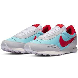 ☆NIKE WMNS DAYBREAK 水/赤/薄灰 25.5cm ナイキ ウィメンズ デイブレイク ギャルソンカラー CZ8699-460